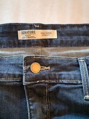 Signature by Levi Strauss Navy Straight Leg Women’s Jeans